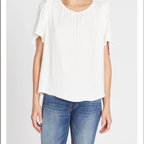 Frame Ruffle Raglan Top - Picture 2 of 7